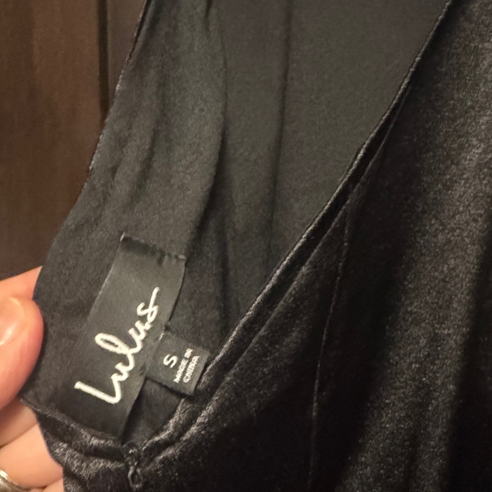 Lulu's Black Backless Dress - Picture 2 of 8